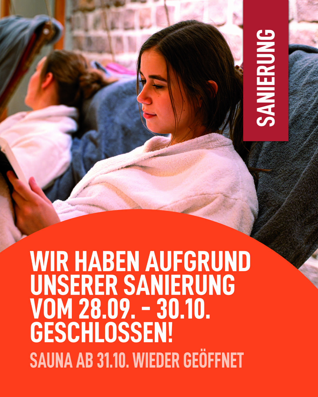 Caprima Schließung Oktober 2026 Wir haben aufgrund unserer Sanierung vom 28.09. - 30.10. geschlossen! Sauna ab 31.10. wieder geöffnet